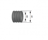 Rura karbowana peszel PCV 750N fi 25 z pilotem, odporna na UV 6163A-25/750P Pawbol 25mb